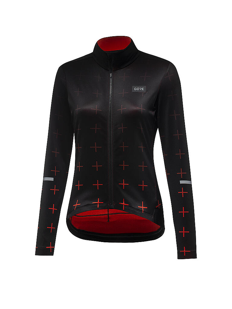 GORE | Damen Rad Trikot Progress Thermo | schwarz