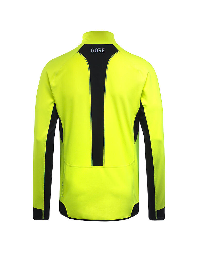 GORE | Herren Laufjacke R3 Partial GORE® WINDSTOPPER® | gelb
