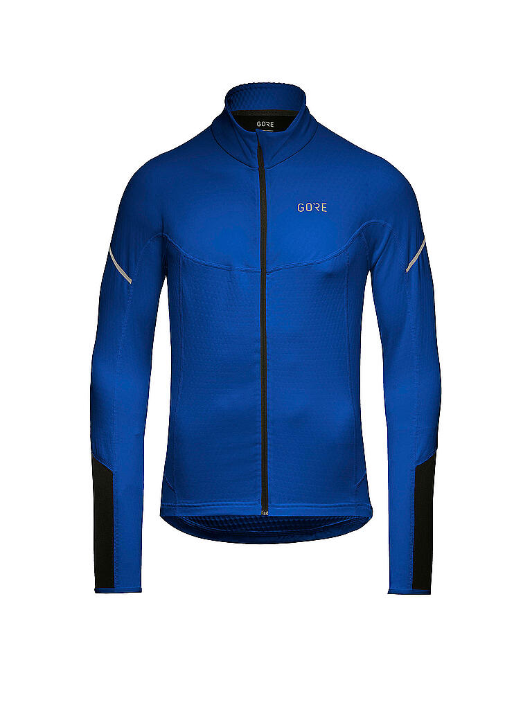 GORE | Herren Laufshirt Thermo FZ | dunkelblau