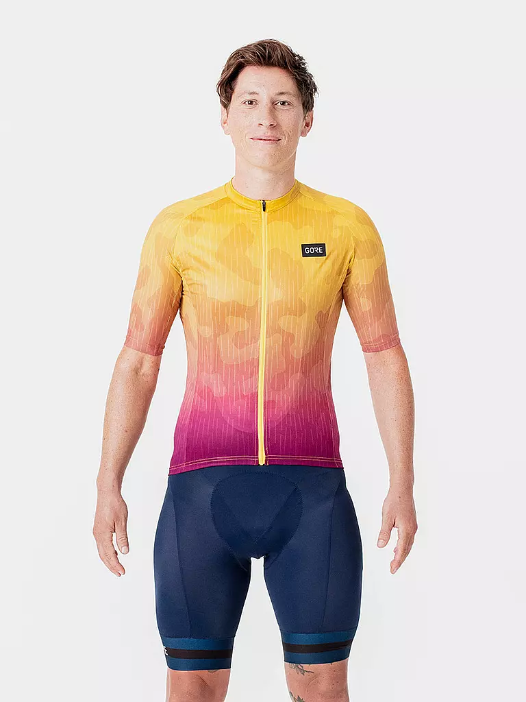 GORE | Herren Radtrikot Rain Camo | bunt