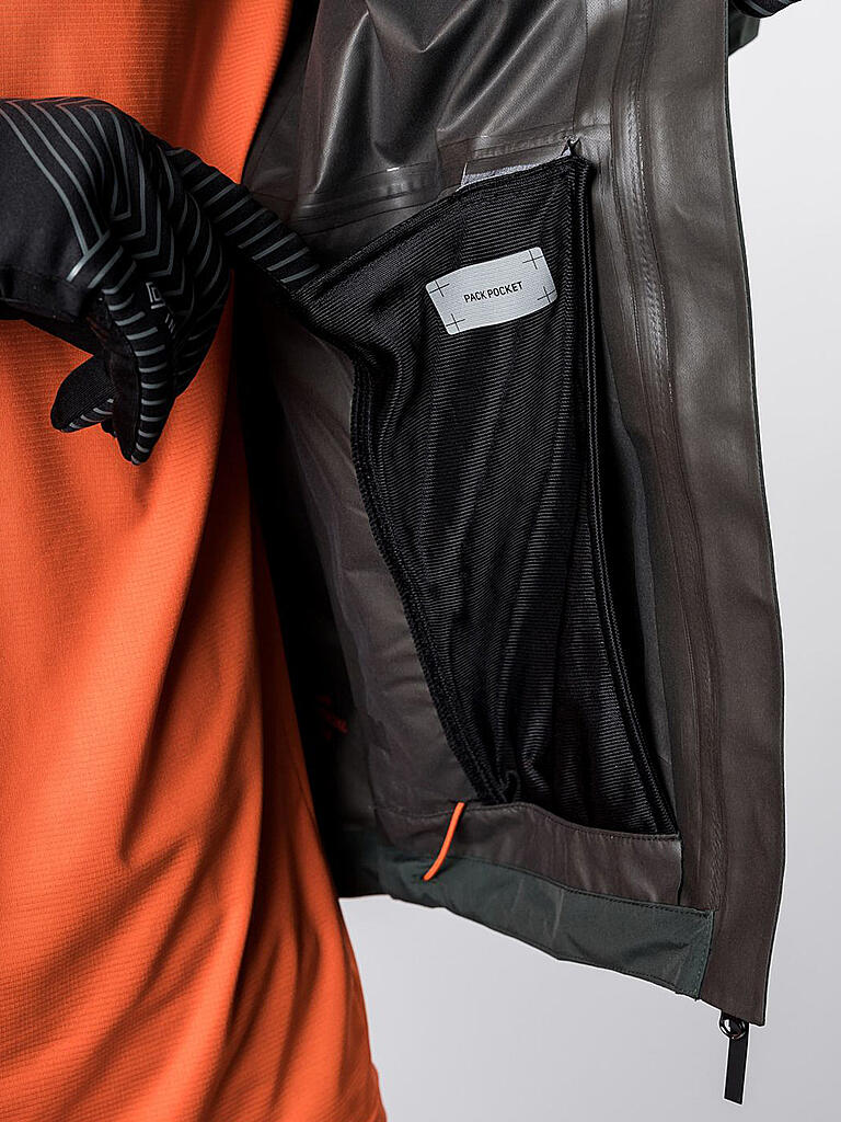 GORE | Herren Winter Radjacke Endure | grau