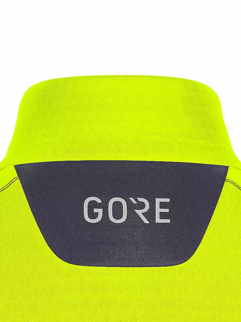 GORE | Herren Winter-Biketrikot Thermo Zip | gelb
