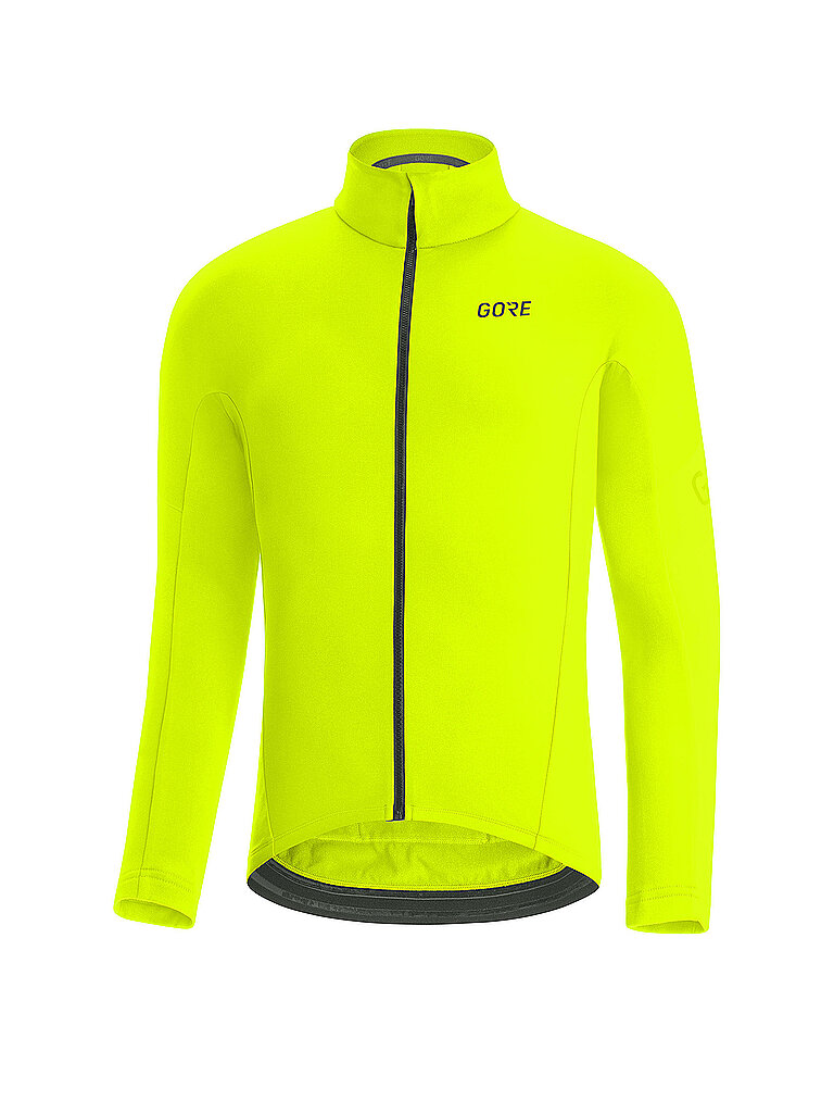 GOREWEAR Herren Radtrikot C3 Thermo FZ gelb | M