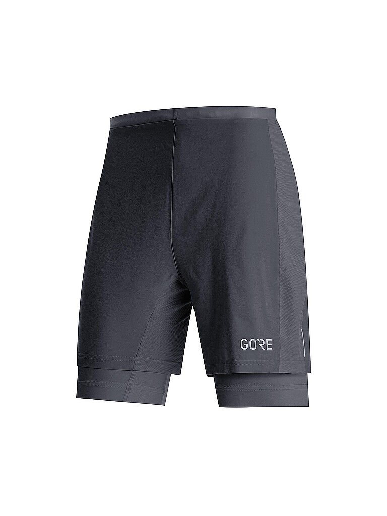 GOREWEAR Herren Laufshorts R5 2IN1 schwarz | S — Bild 2