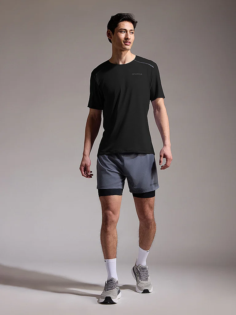 Gorewear Herren Laufshirt Contest 2.0 Schwarz | M-image