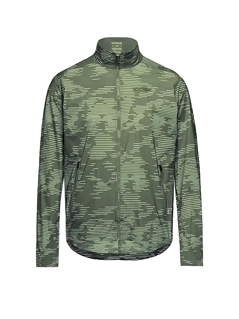 GOREWEAR Herren Laufjacke CONCURVE Electro Windbreaker dunkelgrün | S