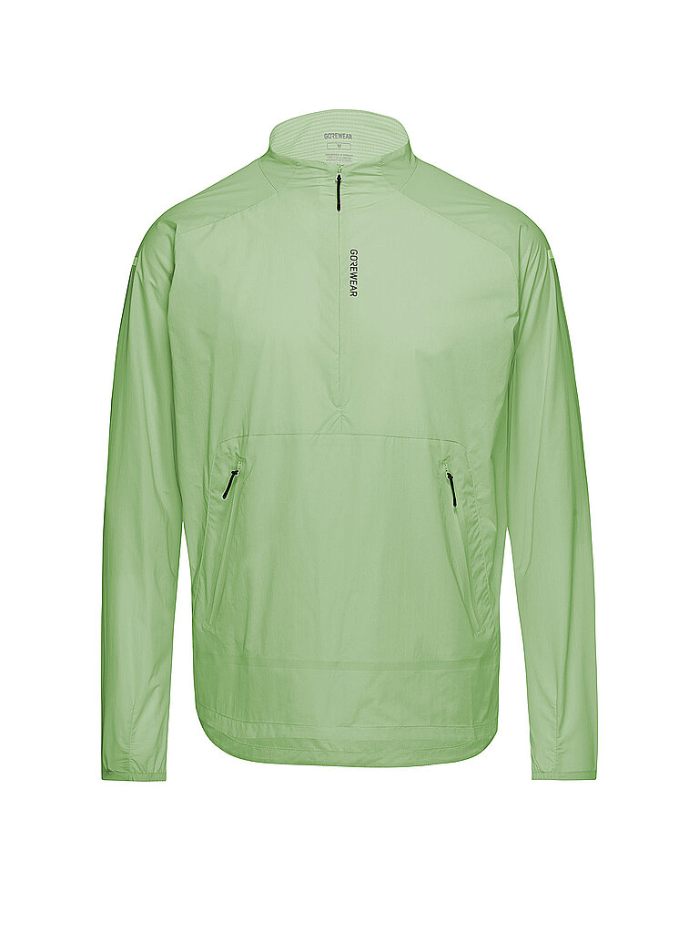 GOREWEAR Herren Laufjacke Concurve Windbreaker hellgrün | M