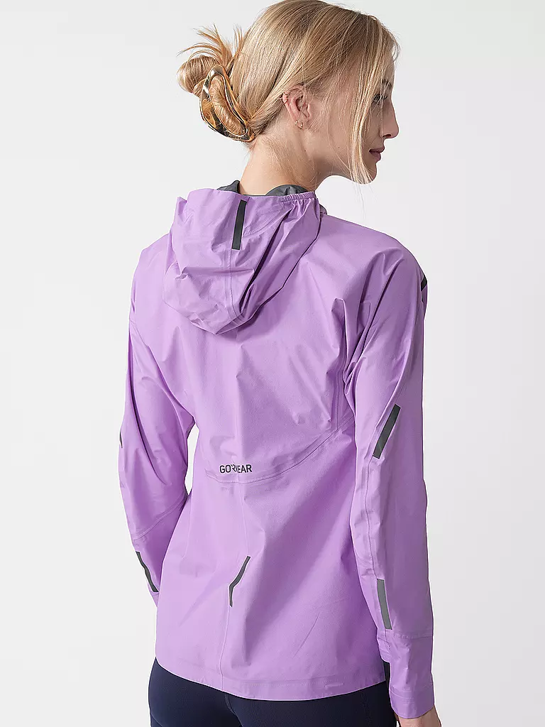 GOREWEAR | Damen Laufjacke Concurve Gore-Tex | lila