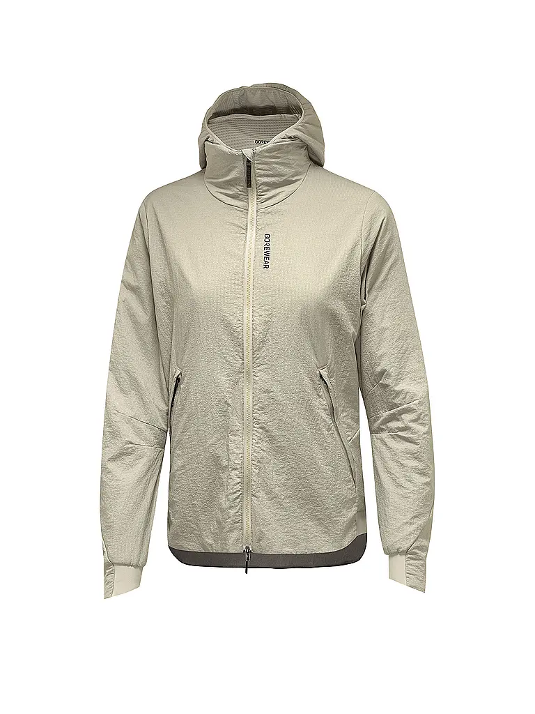 GOREWEAR | Damen Laufjacke CONCURVE WINDSTOPPER® | beige
