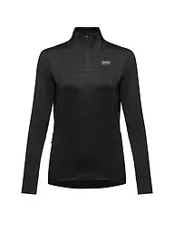 GOREWEAR | Damen Laufshirt Everyday Thermo 1/4 Zip | schwarz