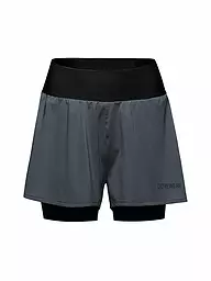GOREWEAR | Damen Laufshort Concurve 5 2in1 | grau