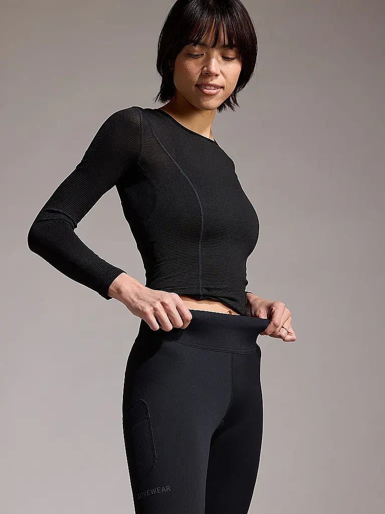 GOREWEAR | Damen Lauftight Concurve | schwarz