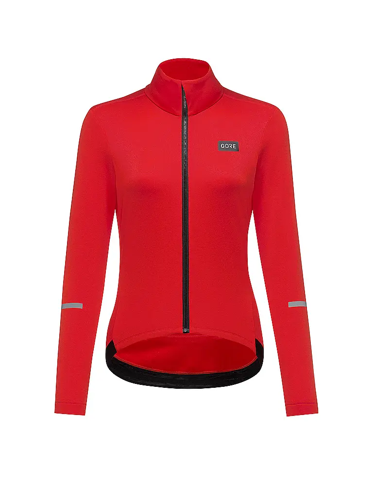 GOREWEAR | Damen Rad Trikot Progress Thermo | rot