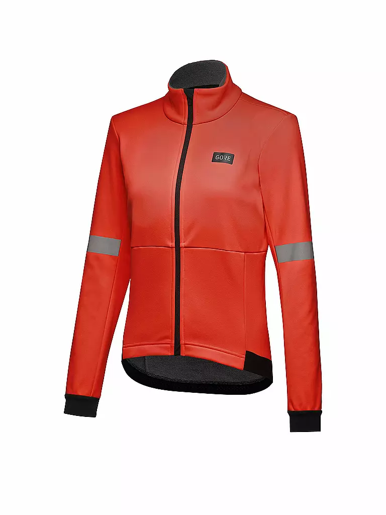 GOREWEAR | Damen Rad Winterjacke Tempest GORE-TEX INFINIUM™ | orange