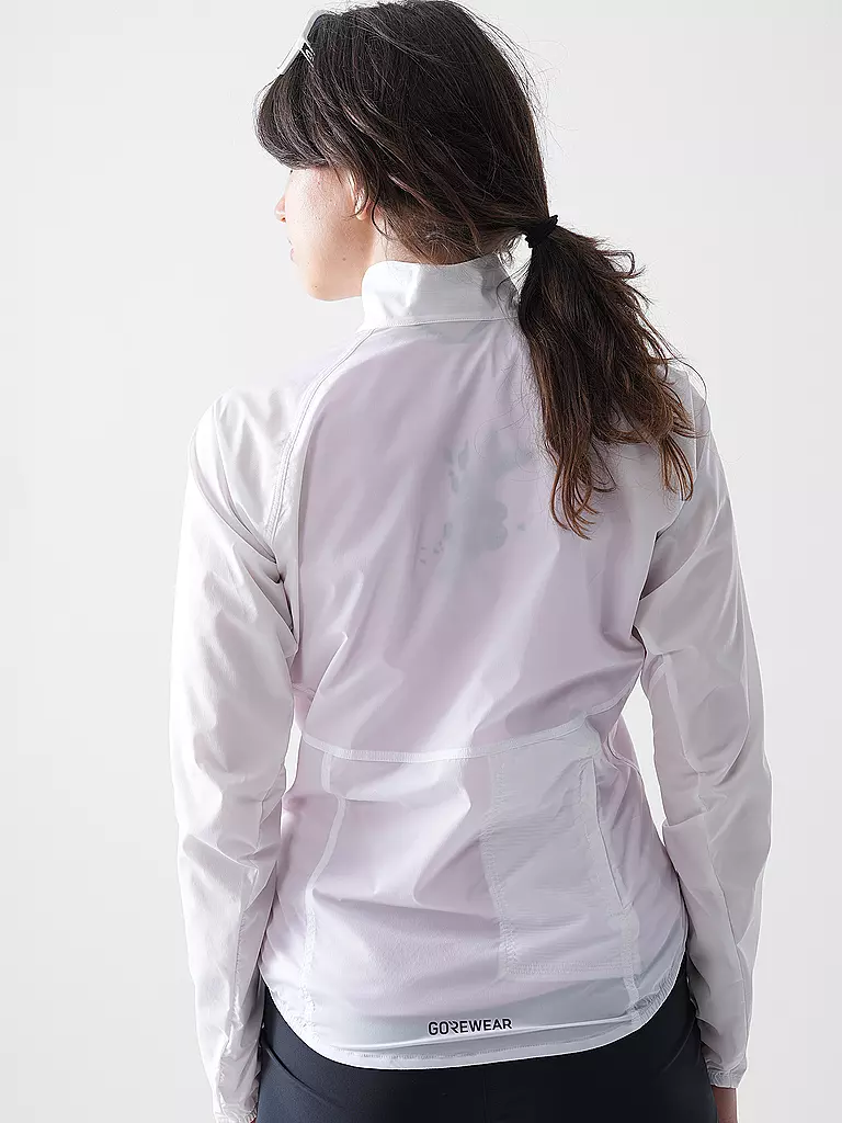 GOREWEAR | Damen Windjacke Spinshift | weiss