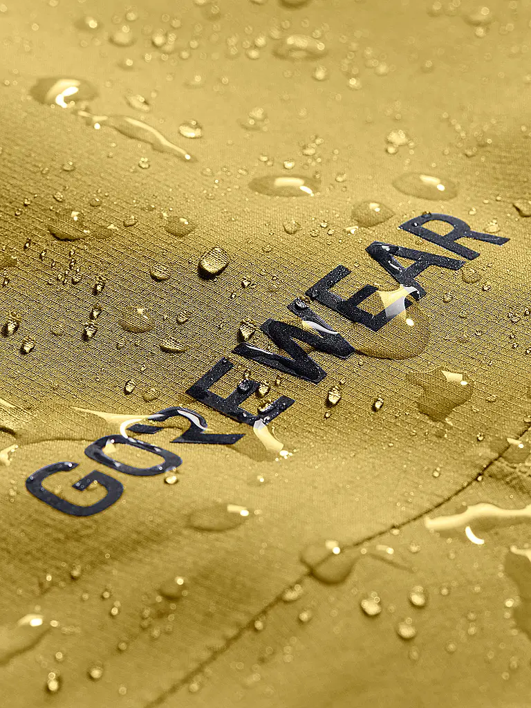 GOREWEAR | Herren Laufjacke Concurve Gore-Tex | Senf
