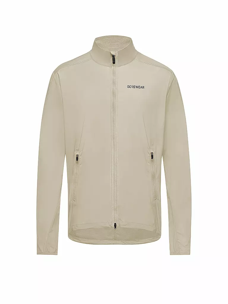 GOREWEAR | Herren Laufjacke Concurve Windbreaker | beige