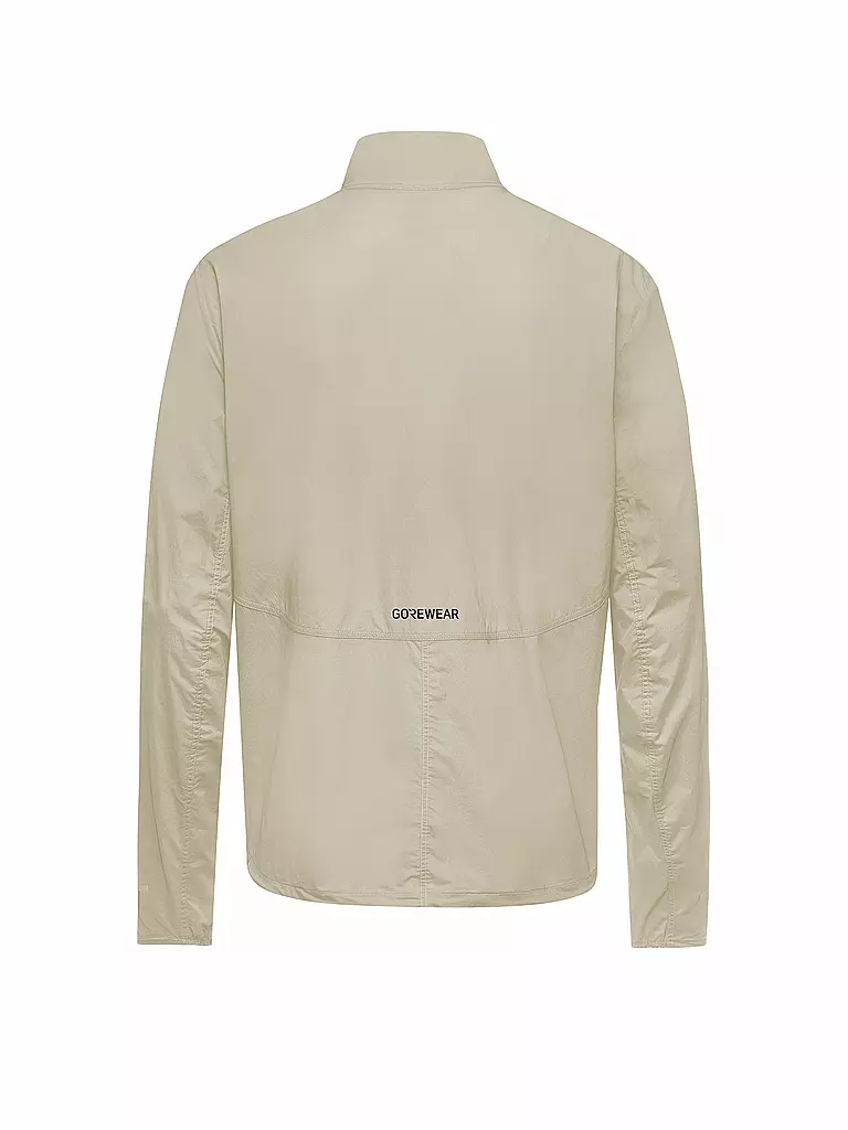GOREWEAR | Herren Laufjacke Concurve Windbreaker | beige