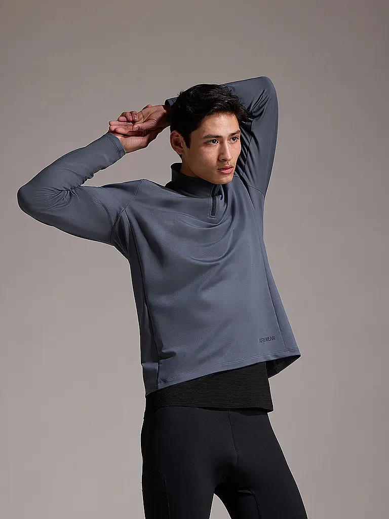 GOREWEAR | Herren Laufshirt Everyday 1/4 Zip | grau