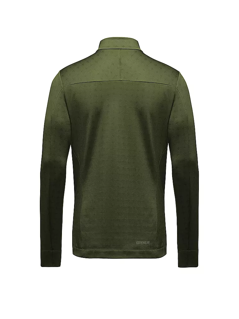 GOREWEAR | Herren Laufshirt Everyday Thermo 1/4-Zip | olive