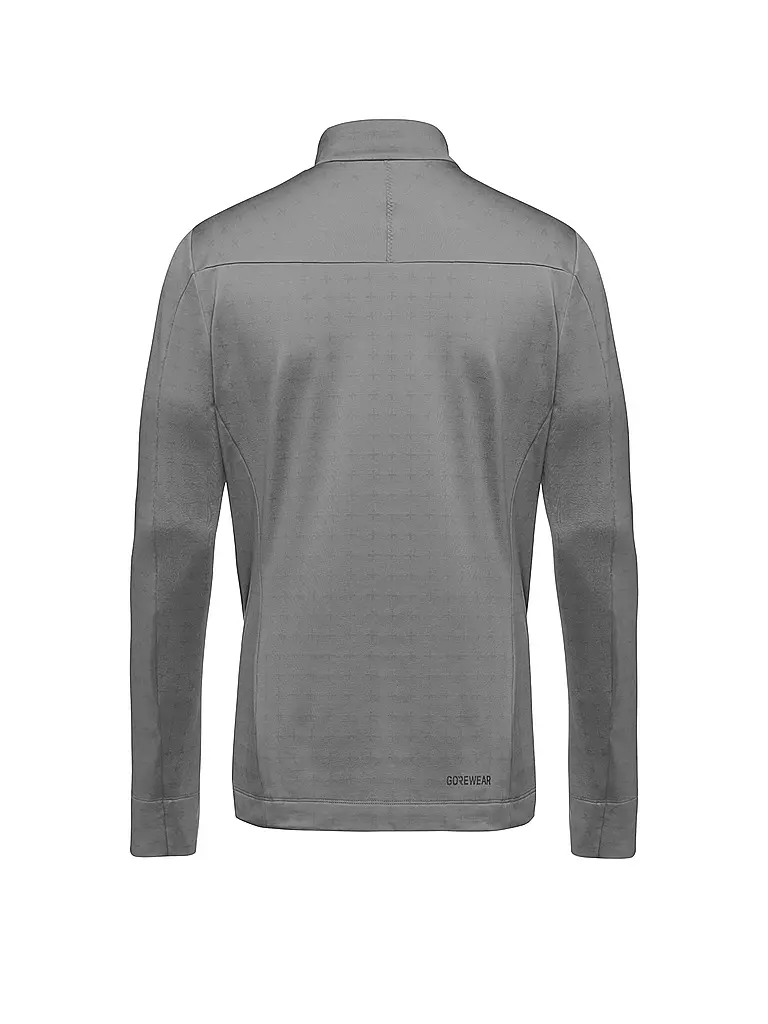 GOREWEAR | Herren Laufshirt Everyday Thermo 1/4-Zip | grau