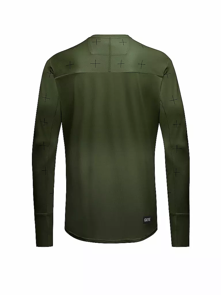 GOREWEAR | Herren Laufshirt TrailKPR Daily LS | olive