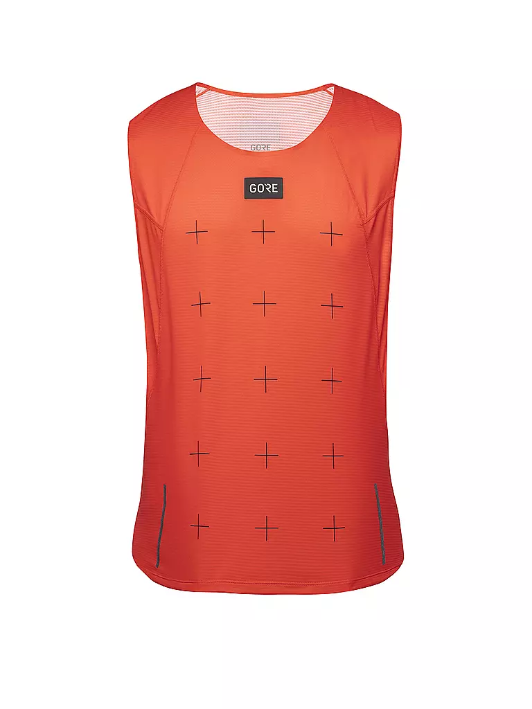 GOREWEAR | Herren Laufsinglet Contest Daily | orange