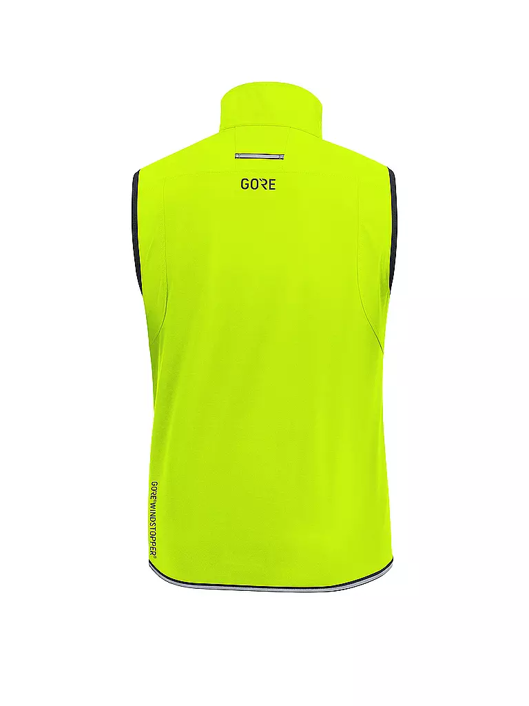GOREWEAR | Herren Laufweste R3 GORE® WINDSTOPPER® | gelb