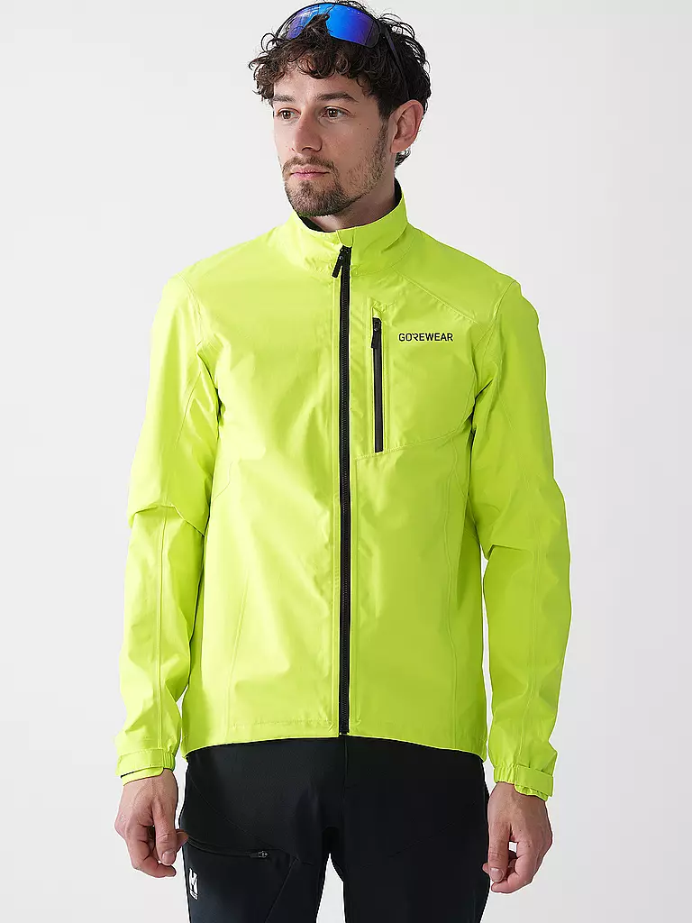 GOREWEAR | Herren Radjacke Glidewheel GTX | gelb