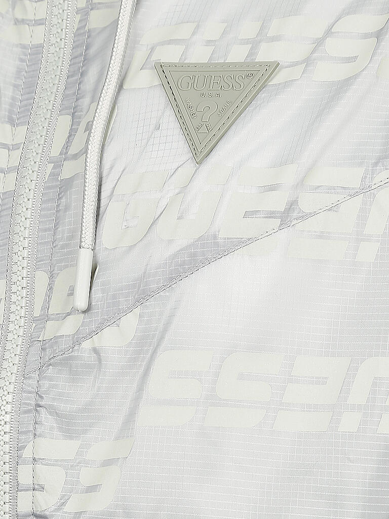 GUESS PERFORMANCE | Damen Fitnessjacke Packable | grau