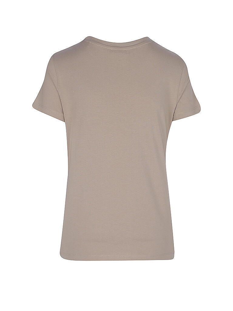 GUESS PERFORMANCE | Damen T-Shirt Schriftzug | beige
