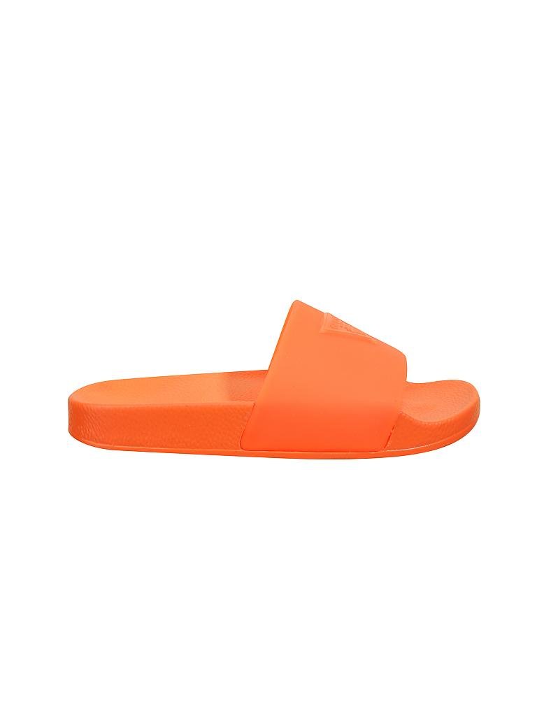 GUESS | Damen Badepantoffel Slides | orange