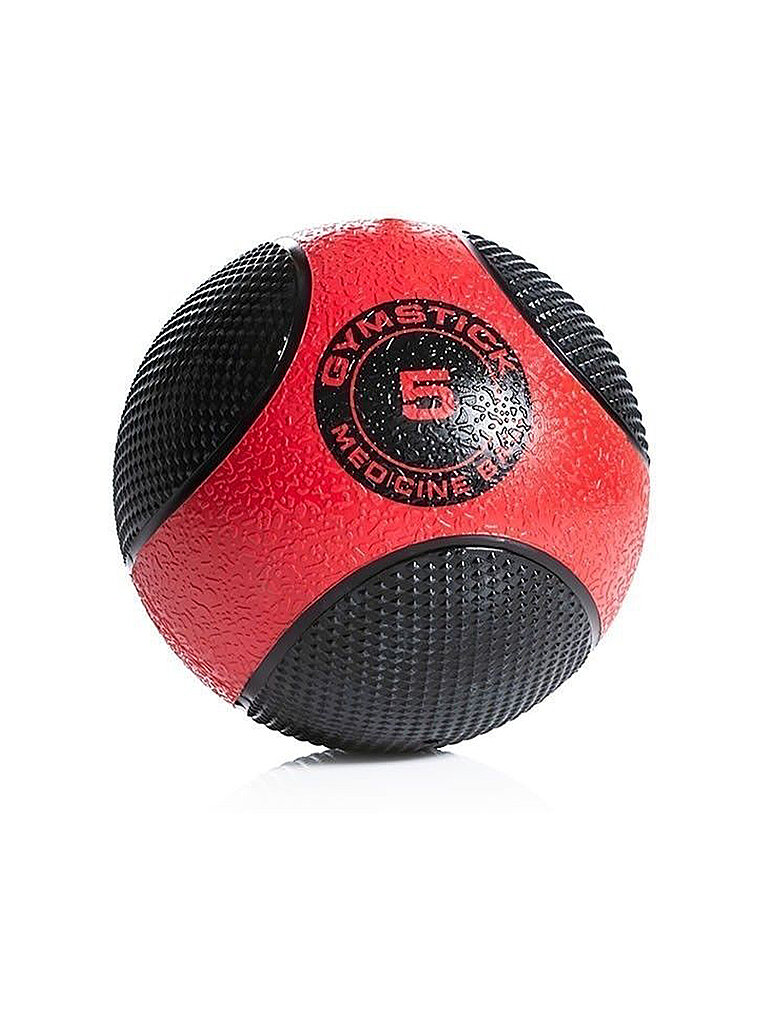 GYMSTICK Medizinball 5 kg schwarz — Bild 2