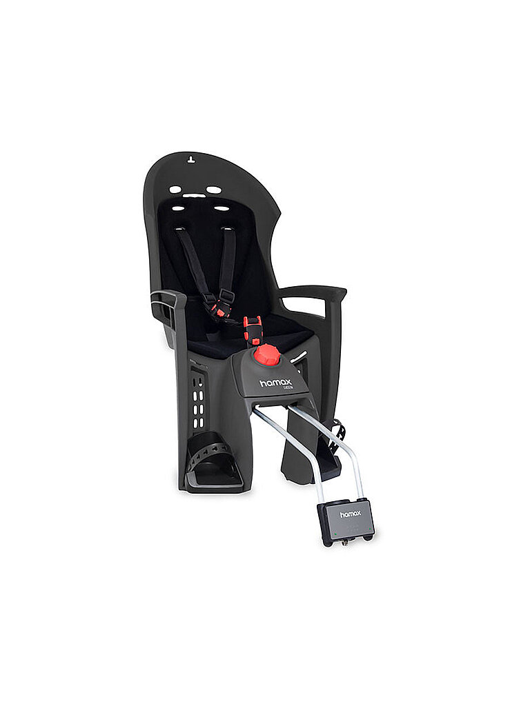 HAMAX Fahrrad Kindersitz Siesta grau