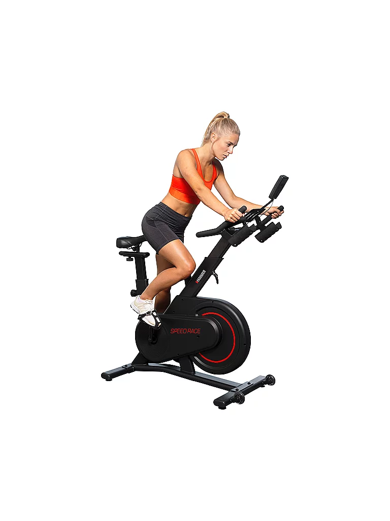 HAMMER Ergometer Speed Race schwarz — Bild 3