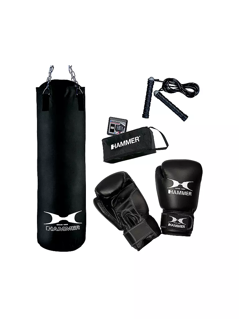 HAMMER | Boxing Set Chicago 100cm | schwarz
