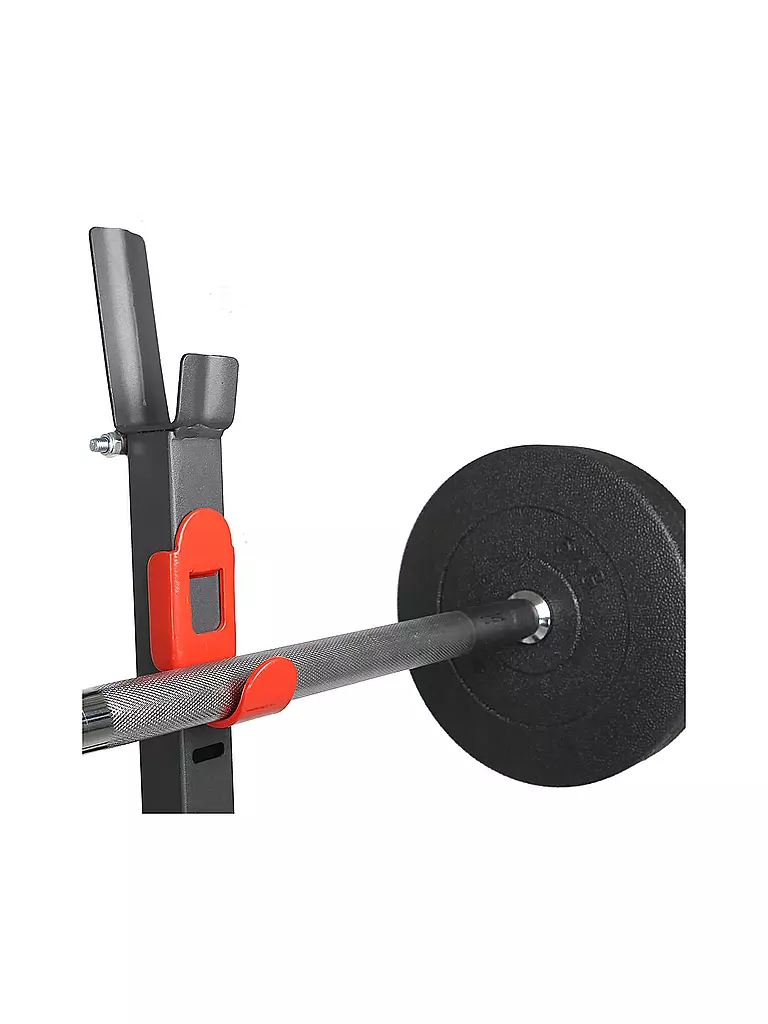 HAMMER | Hantelbank Bermuda inkl. 25 kg Gewichte | schwarz