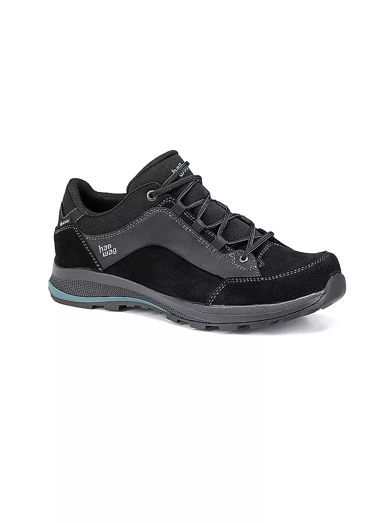 HANWAG | Herren Wanderschuhe Banks Low Bunion II GTX  | schwarz