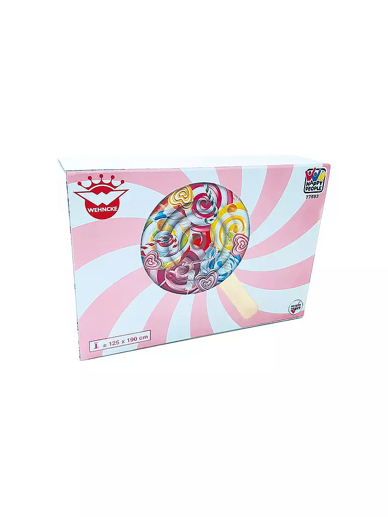 HAPPY PEOPLE | Floater Lollipop Candy World | rosa