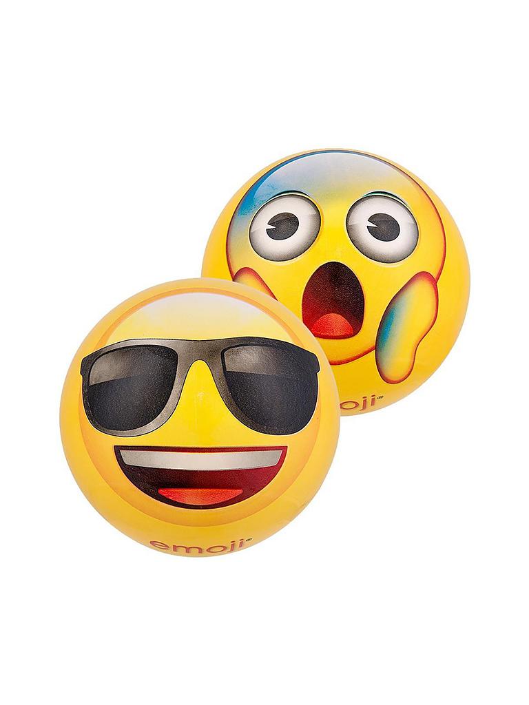 HAPPY PEOPLE | Kunststoffball Emoji | gelb