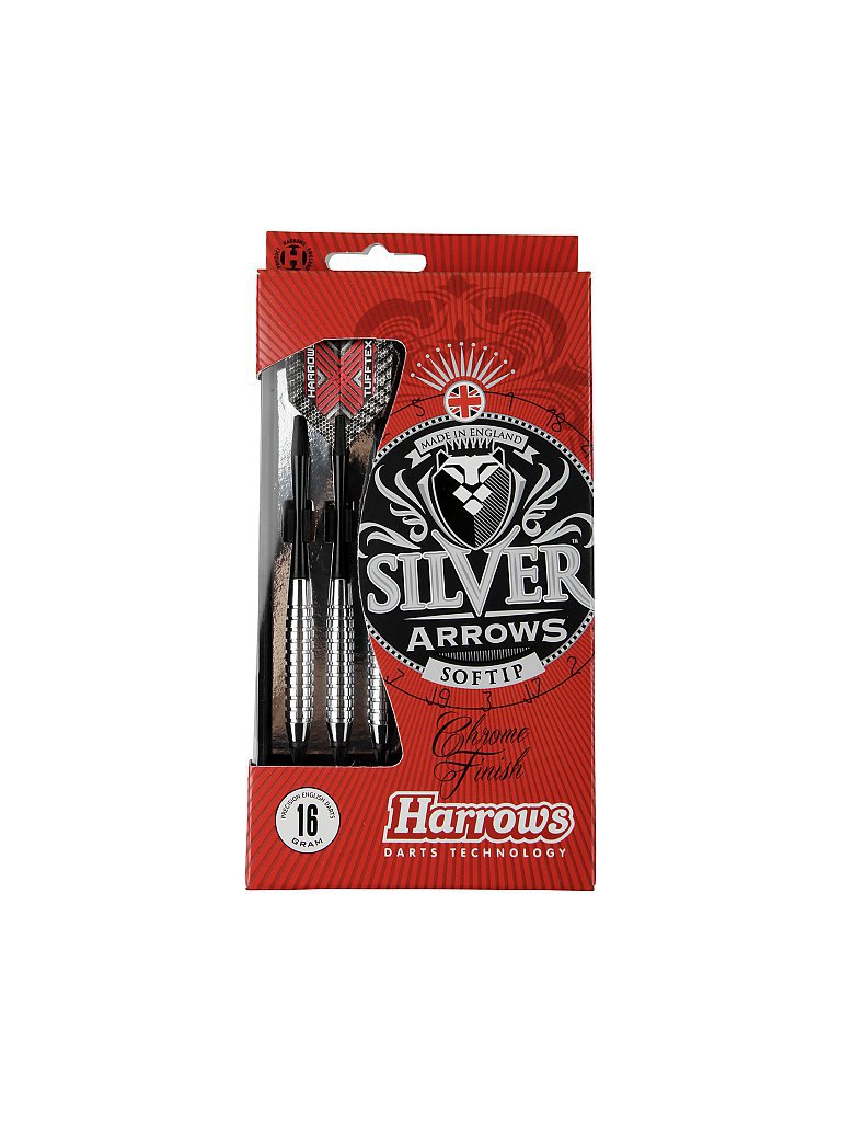 HARROWS Dartpfeil Softip Silver Arrow silber | 14G