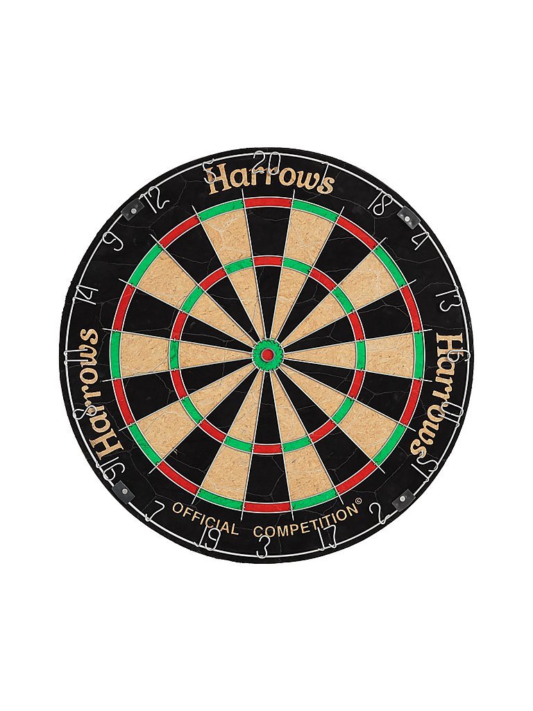 HARROWS Dartboard Official Competition Bristle bunt