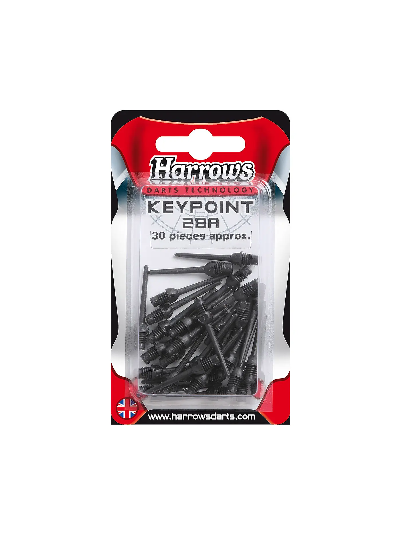 HARROWS | Softdart Spitzen 30 Stk. Keypoint | keine Farbe