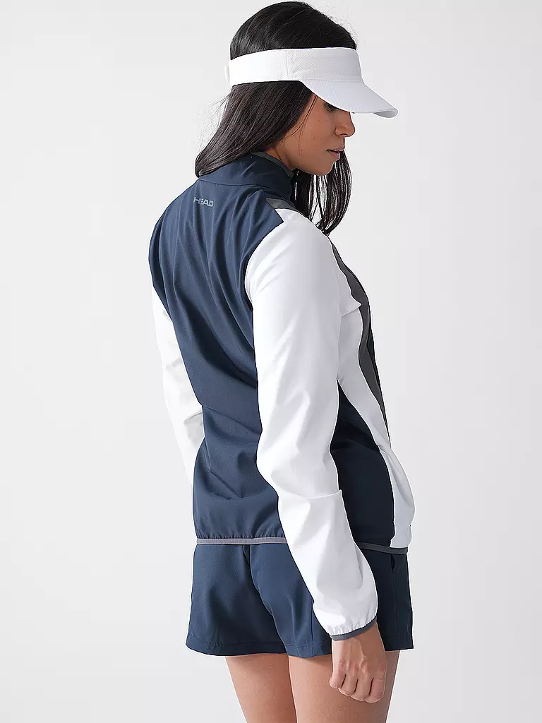 HEAD | Damen Tennisjacke Club | dunkelblau