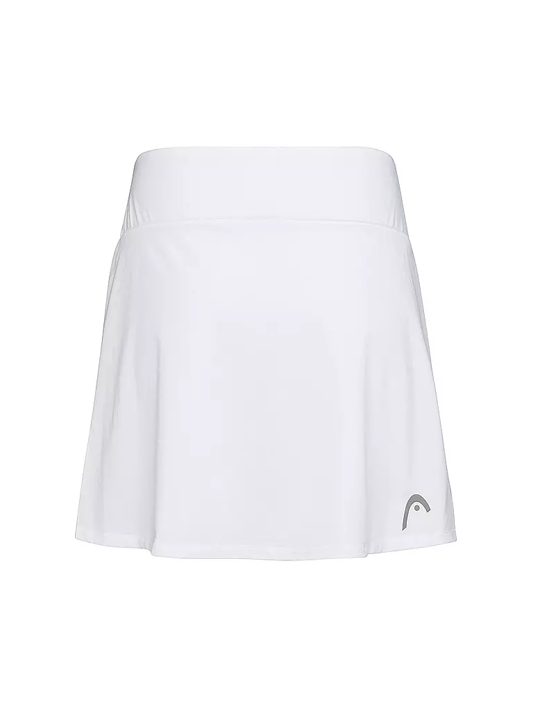 HEAD | Damen Tennisrock Club Basic Skort Long | weiss