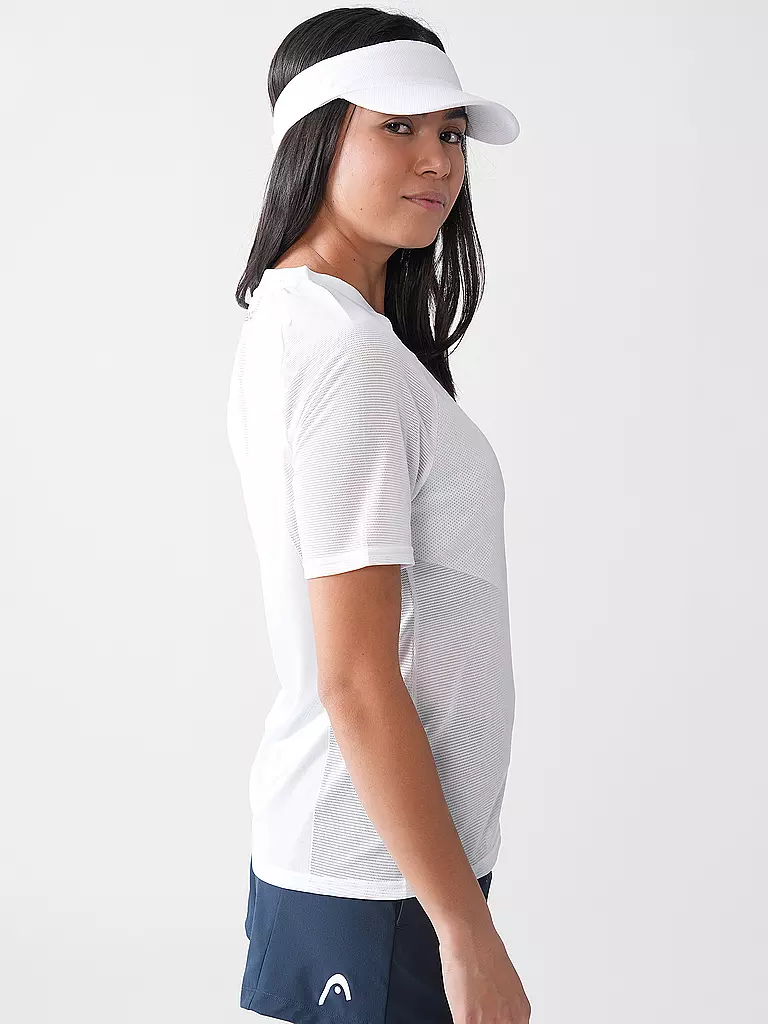 HEAD | Damen Tennisshirt Performance | weiss