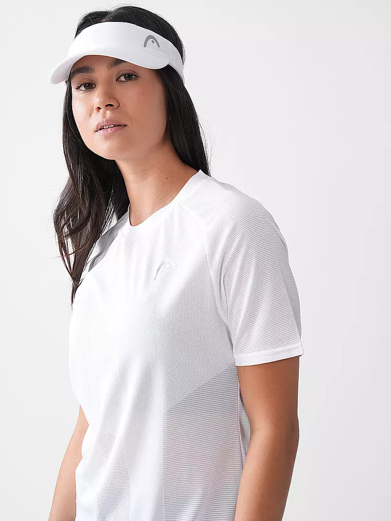 HEAD | Damen Tennisshirt Performance | weiss