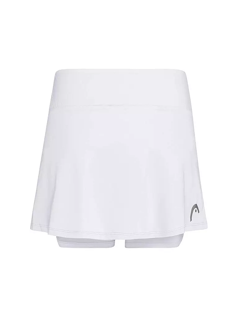 HEAD | Damen Tennisskirt Club Basic | weiss