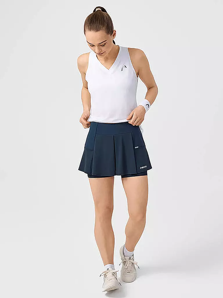 HEAD | Damen Tennisskirt Performance | dunkelblau
