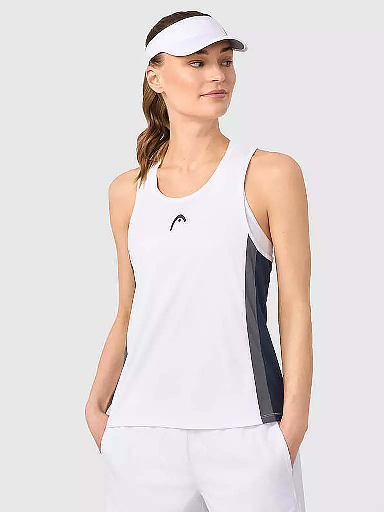 HEAD | Damen Tennistank Club | weiss